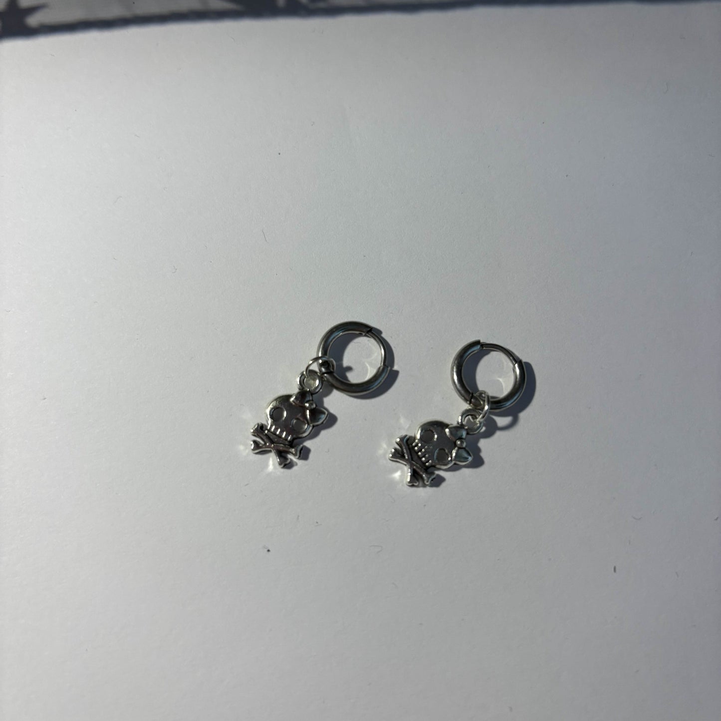Girlie pop skull earrings