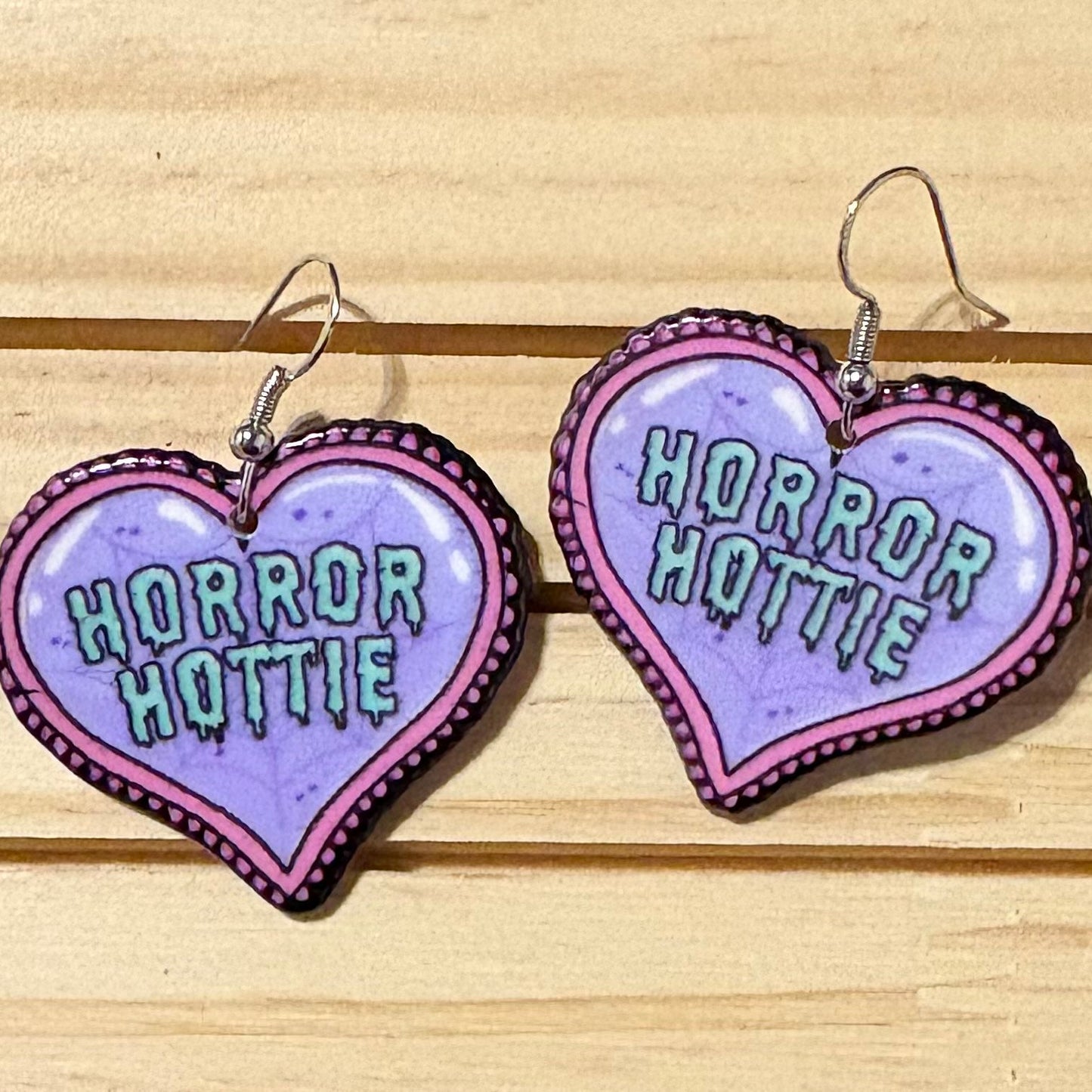 Horror hottie earrings