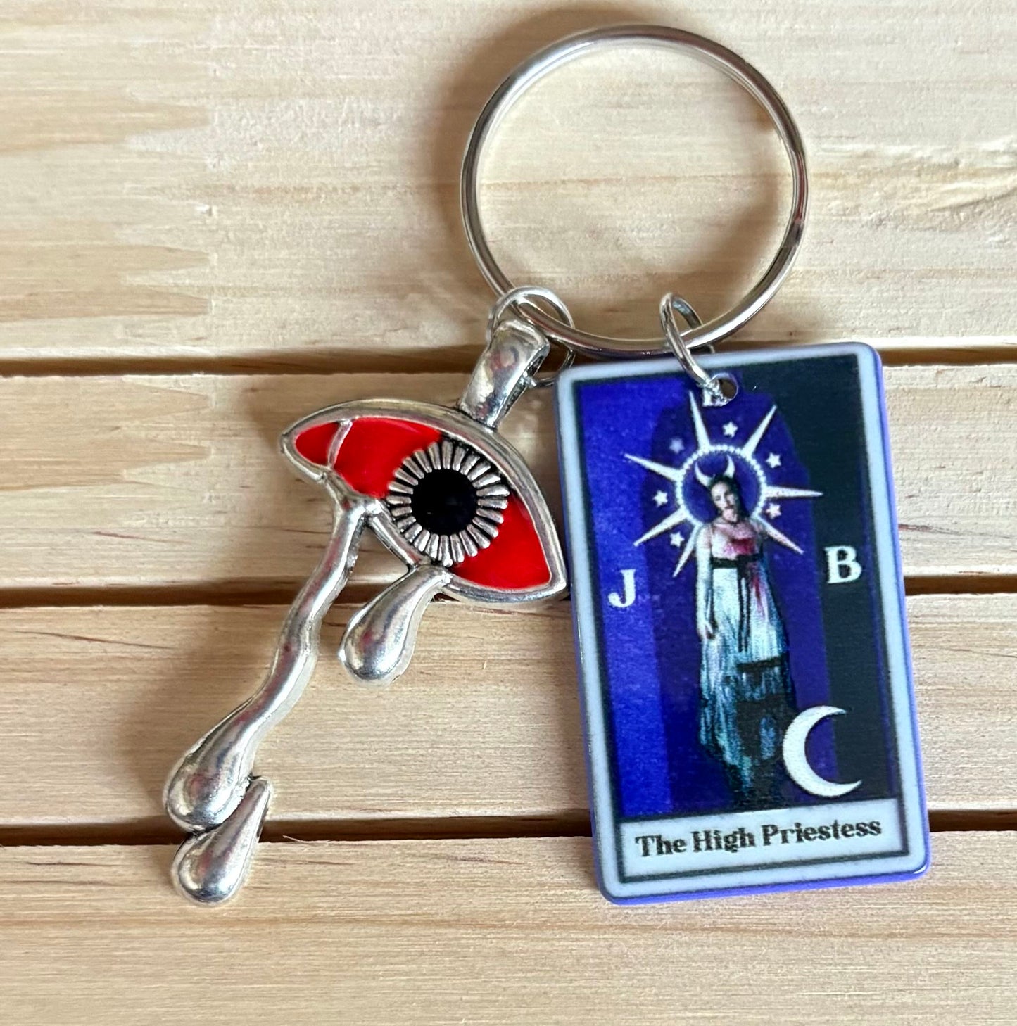 Jennifer's body tarot keychain