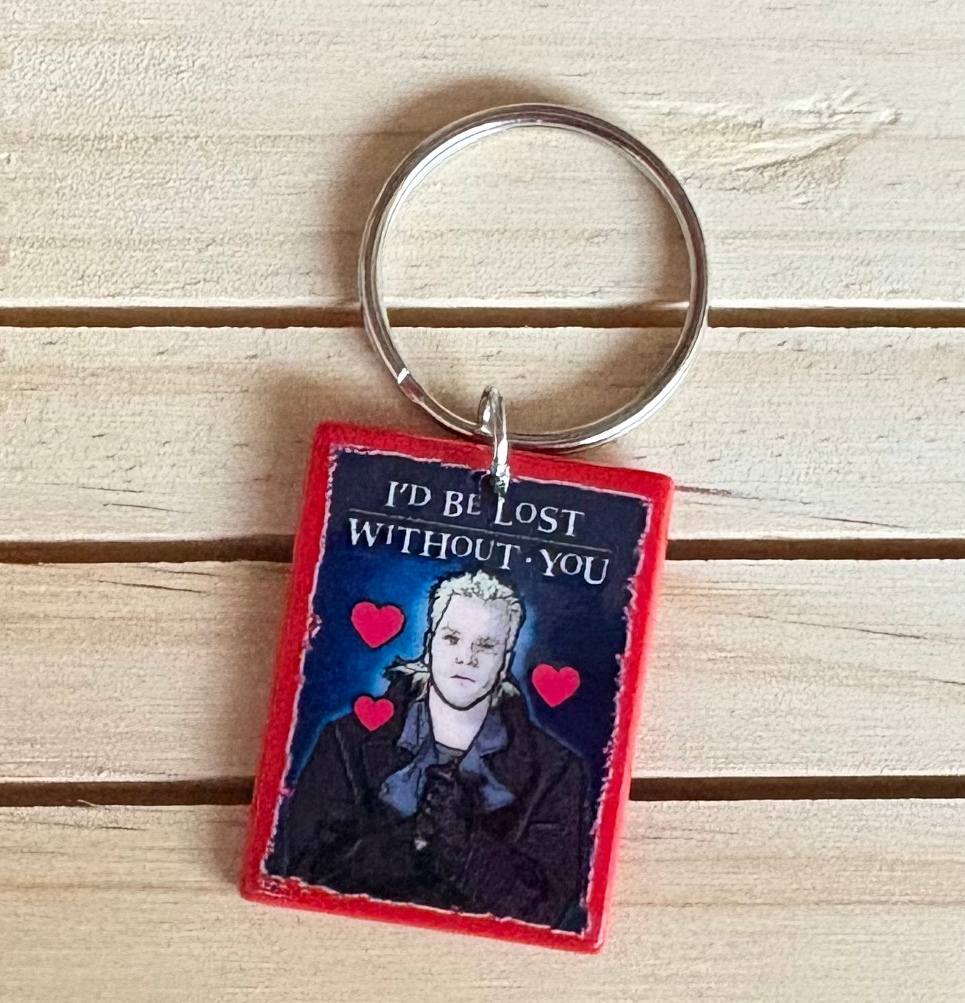 Lost boys inspired keychain