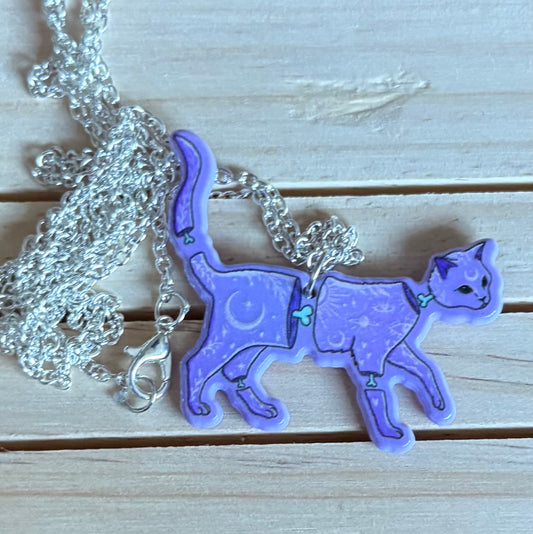 Slinky Cat Necklace
