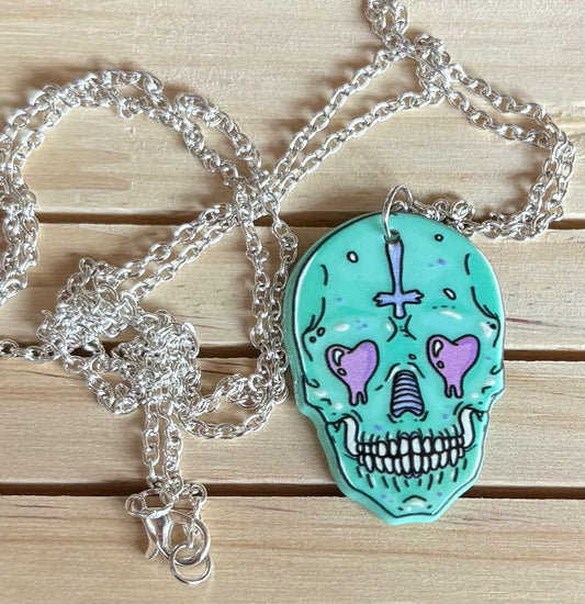 Sour Skull Necklace