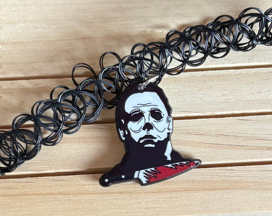 Michael Myers Tattoo Choker