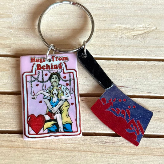 TCM acrylic keychain