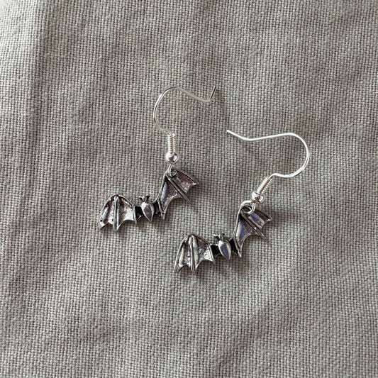 Bat earrings