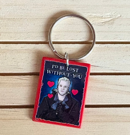Lost boys inspired keychain