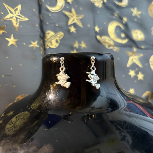 Witch stud earrings